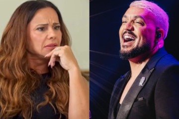 Viviane Araújo se irrita com atitude de Belo e faz exigência ao cantor -  (crédito: Reprodução/Instagram)