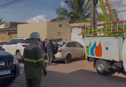 Criminosos instalaram usina de criptomoedas em Arniqueira -  (crédito: Neoenergia/Reprodu&ccedil;&atilde;o) -Criminosos instalaram usina de criptomoedas em Arniqueira -  (crédito: Neoenergia/Reprodu&ccedil;&atilde;o)