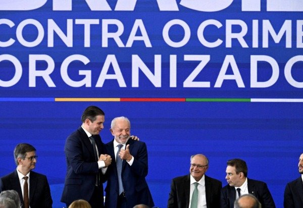 lula - evento contra crime organizado -  (crédito: Carlos Vieira/CB/D.A. Press)