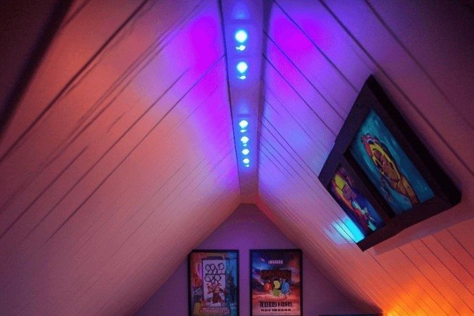 Games, música e descanso: o sótão pode ser uma área útil de casa