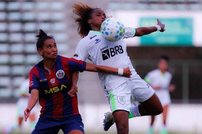 Minas Brasília e Vila Nova se enfrentam em jogo valendo vaga na terceira fase da Copa do Brasil Feminina - (crédito: Diller Abreu/FFDF) Minas Brasília e Vila Nova se enfrentam em jogo valendo vaga na terceira fase da Copa do Brasil Feminina - (crédito: Diller Abreu/FFDF)