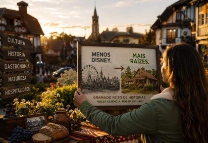 Gramado: por que a cidade quer evitar virar uma cópia dela mesma -  (crédito: Uai Turismo) -Gramado: por que a cidade quer evitar virar uma cópia dela mesma -  (crédito: Uai Turismo)