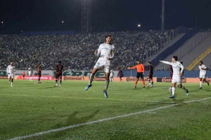 Palmeiras jogou em casa diante da torcida em Londrina (PR) -  (crédito: Cesar Greco/Palmeiras)