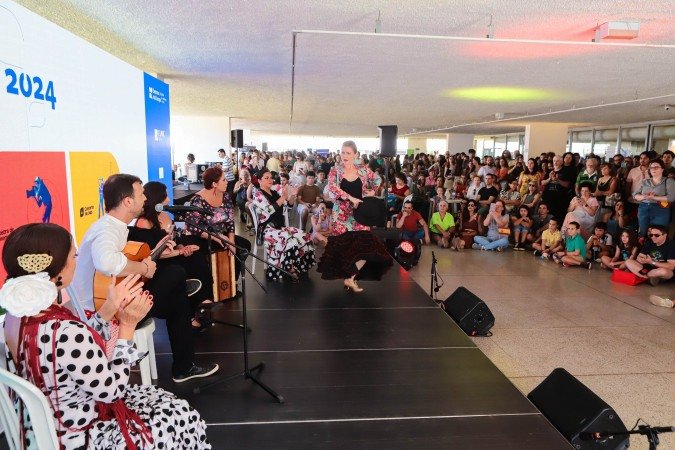Festival Cultural Europeu: festa multicultural no MAB
- (crédito: Divulgação/Eduardo Tadeu) Festival Cultural Europeu: festa multicultural no MAB
- (crédito: Divulgação/Eduardo Tadeu)