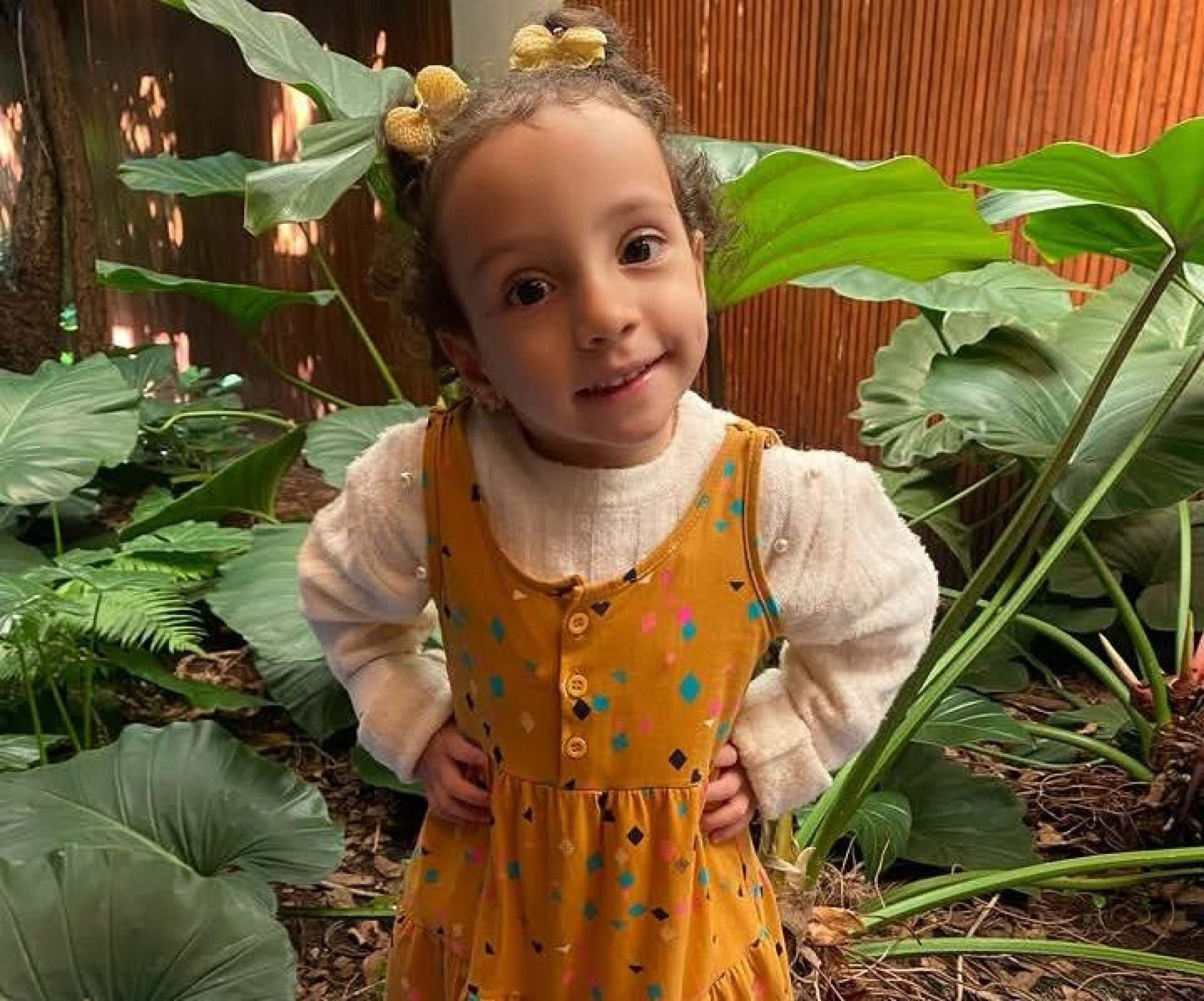 Ana Liz tem 3 anos e far&aacute; uma cirurgia para corrigir uma escoliose