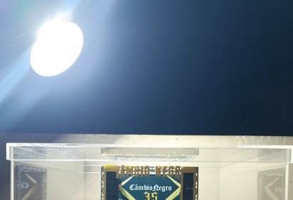 Maquete em homenagem ao conjunto brasiliense foi entregue no mês passado
     -  (crédito: Acervo Pessoal/X) -Maquete em homenagem ao conjunto brasiliense foi entregue no mês passado
     -  (crédito: Acervo Pessoal/X)