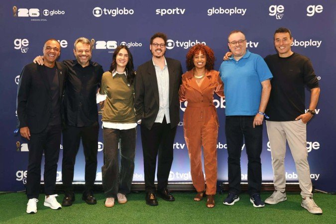 Globo anuncia cobertura multiplataforma inédita para a Copa do Mundo 2026 com 1.000 horas ao vivo - (crédito: Observatorio da TV) Globo anuncia cobertura multiplataforma inédita para a Copa do Mundo 2026 com 1.000 horas ao vivo - (crédito: Observatorio da TV)