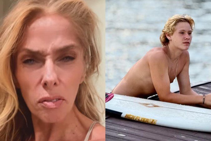 Filho de Adriane Galisteu sofre acidente e diagnóstico choca família -  (crédito: Reprodução/Instagram)