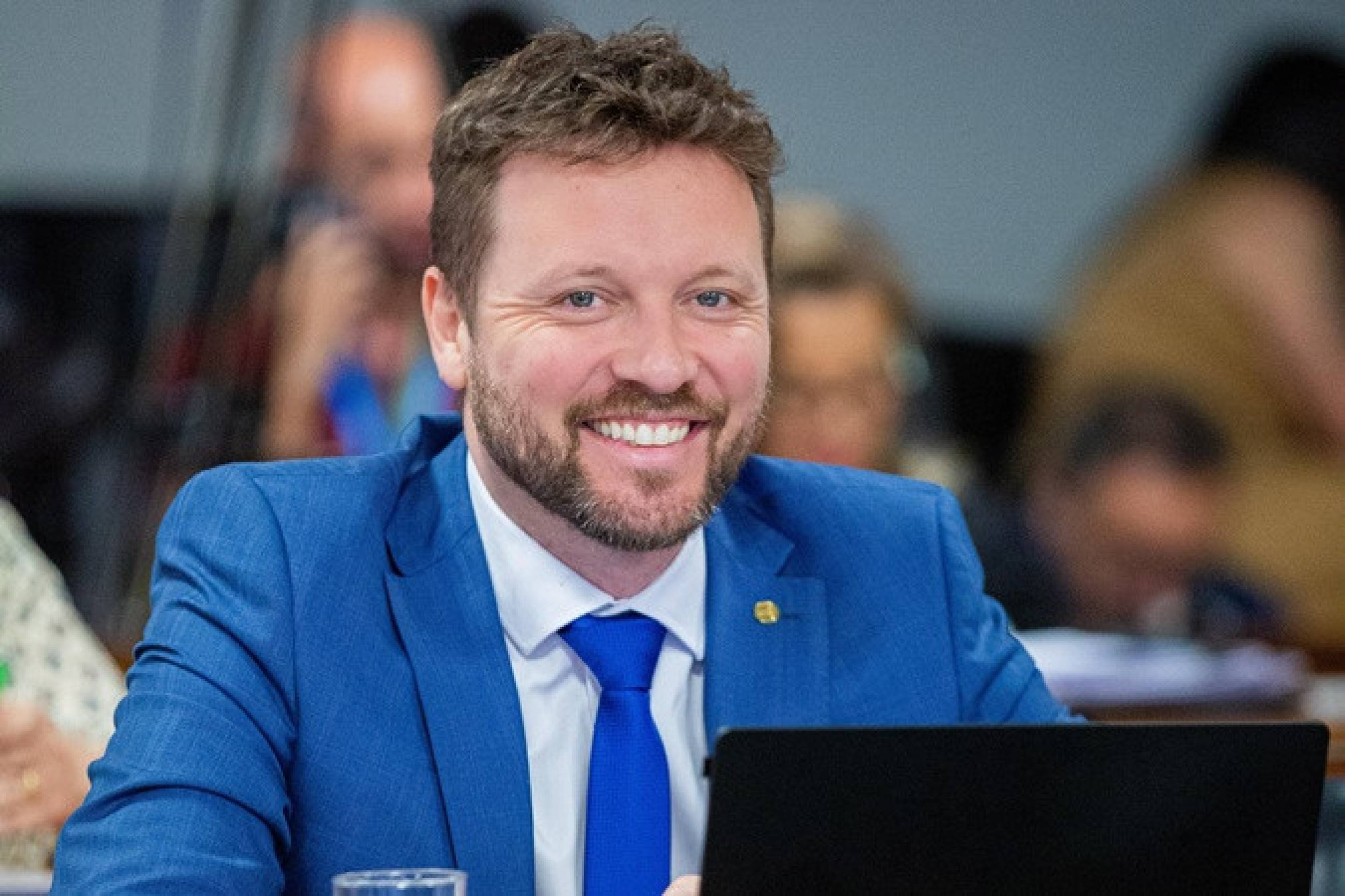 Deputado Marcon (PL-RS), autor da PEC da "Alforria" 