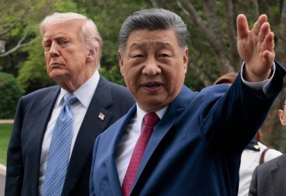 Esta será a primeira visita de Xi à Casa Branca em mais de 10 anos. -  (crédito:  AFP) -Esta será a primeira visita de Xi à Casa Branca em mais de 10 anos. -  (crédito:  AFP)