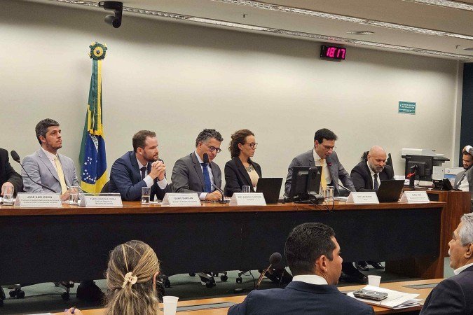 Audiência Pública, com a presença do ministro da Fazenda, Dario Durigan, discutiu os impactos econômicos da redução da jornada de trabalho -  (crédito: João Pedro Resende de Carvalho)