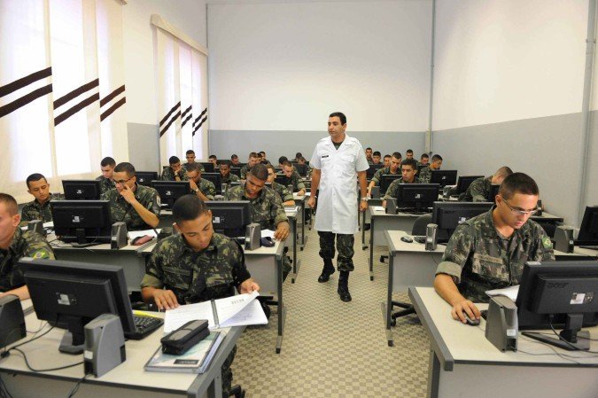 Os concursos militares do Exército Brasileiro abrangem diversas áreas de estudo e atuação -  (crédito: Divulgação/Exército Brasileiro)