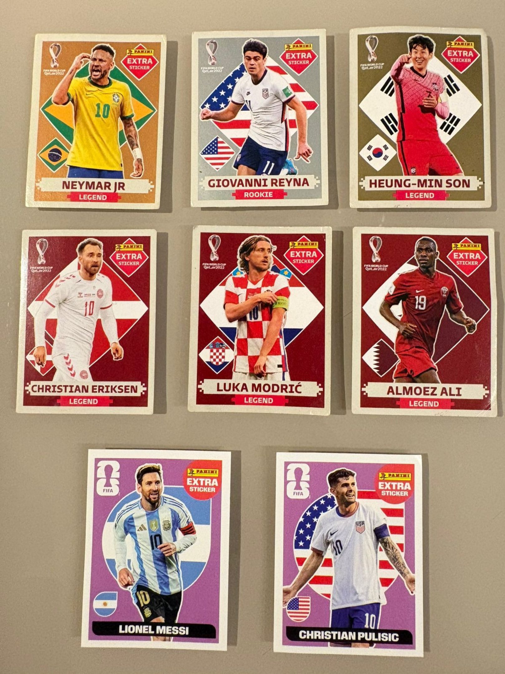 Figurinhas raras da fam&iacute;lia Fernandes