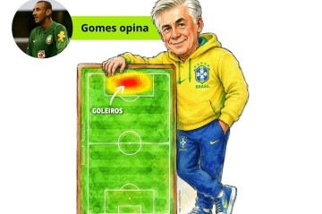 Carlo Ancelotti convoca a Seleção Brasileira nesta segunda-feira (18/5), às 17h, no Museu do Amanhã, no Rio de Janeiro -  (crédito: Valdo Virgo/CB/D.A. Press)
