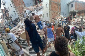Desabamento em Salvador mata três pessoas  -  (crédito: Reprodução/redes sociais )