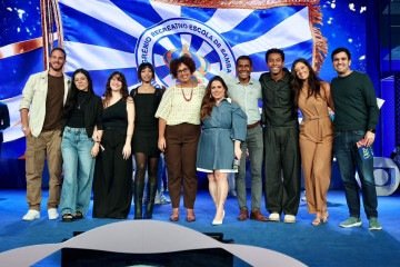 Pr&ecirc;mio LED selecionou os cinco primeiros colocados na premia&ccedil;&atilde;o -  (crédito: Divulgação/ Globo Beatri damy)