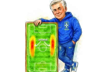 Carlo Ancelotti convoca a Seleção Brasileira nesta segunda-feira (18/5), às 17h, no Museu do Amanhã, no Rio de Janeiro -  (crédito: Valdo Virgo/CB/D.A. Press) -Carlo Ancelotti convoca a Seleção Brasileira nesta segunda-feira (18/5), às 17h, no Museu do Amanhã, no Rio de Janeiro -  (crédito: Valdo Virgo/CB/D.A. Press)