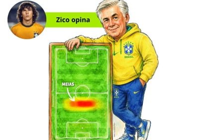 Carlo Ancelotti convoca a Seleção Brasileira nesta segunda-feira (18/5), às 17h, no Museu do Amanhã, no Rio de Janeiro -  (crédito: Valdo Virgo/CB/D.A. Press) -Carlo Ancelotti convoca a Seleção Brasileira nesta segunda-feira (18/5), às 17h, no Museu do Amanhã, no Rio de Janeiro -  (crédito: Valdo Virgo/CB/D.A. Press)