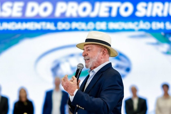 A declaração foi feita durante a inauguração de novas instalações do acelerador de partículas Sirius, em Campinas (SP) - (crédito: Ricardo Stuckert / PR) A declaração foi feita durante a inauguração de novas instalações do acelerador de partículas Sirius, em Campinas (SP) - (crédito: Ricardo Stuckert / PR)