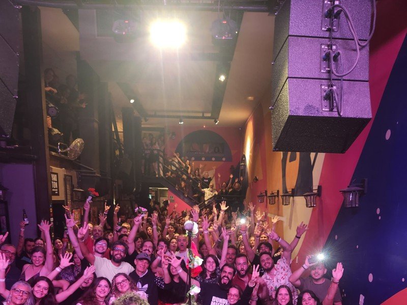 Brega & Rosas celebra 17 anos de carreira com gravação de DVD -  (crédito: Natiela de Oliveira)