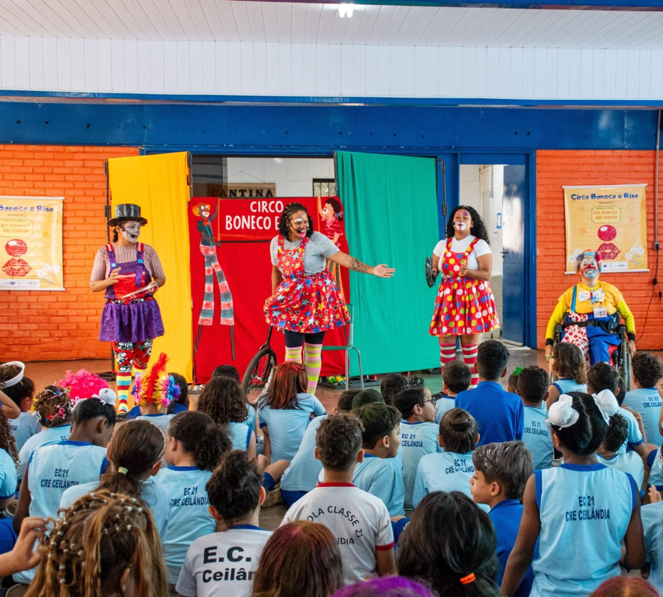 Escolas públicas do Gama recebem atividades culturais até 26 de maio