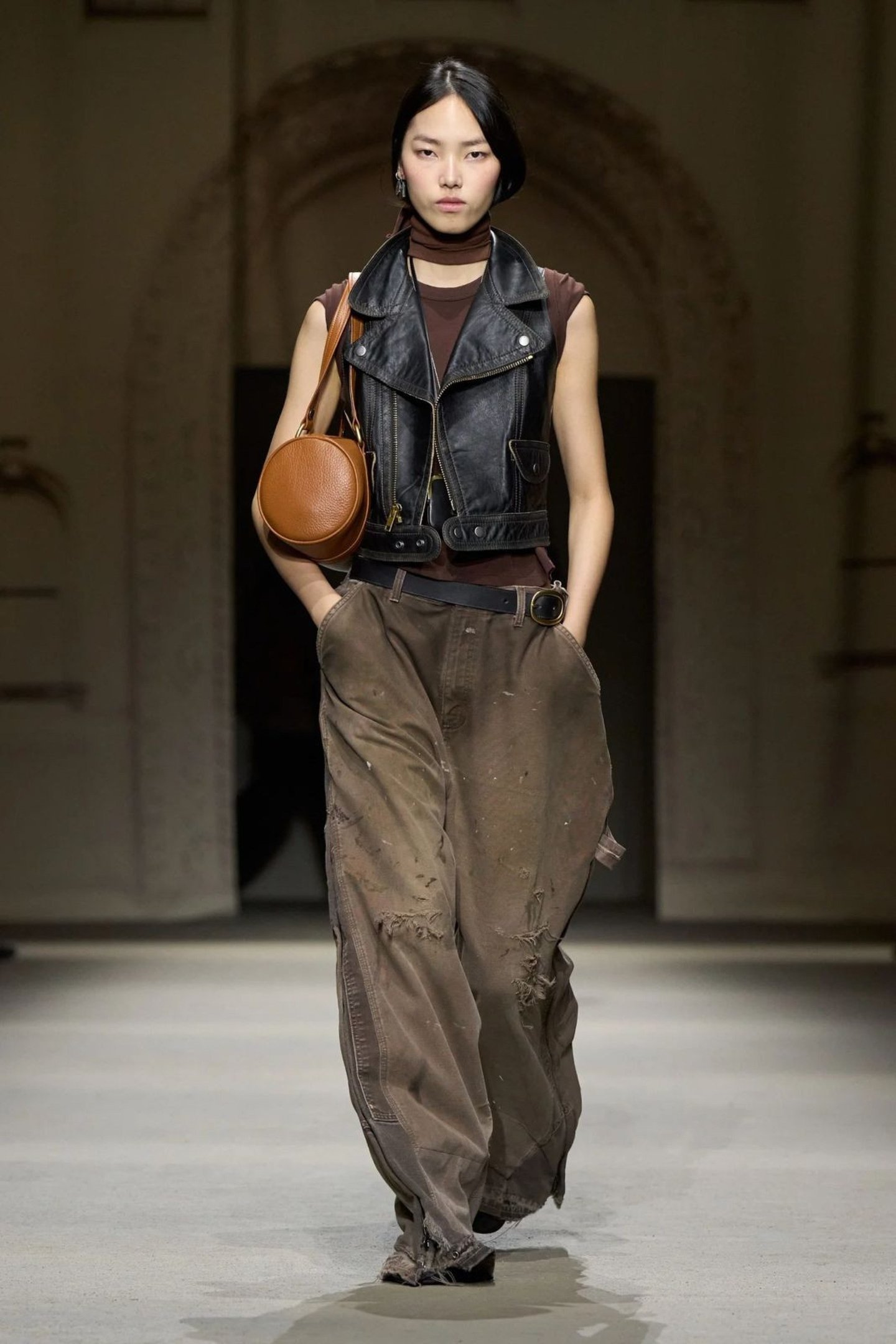 Desfile da Coach SS26 na New York Fashion Week 
