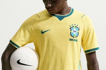 Neymar em jogo que eliminou o Brasil da Copa do Mundo, no Catar, em 2022; uniforme de 2026 ainda não entrou em campo - (crédito: Suhaib Salem/Reuters) Neymar em jogo que eliminou o Brasil da Copa do Mundo, no Catar, em 2022; uniforme de 2026 ainda não entrou em campo - (crédito: Suhaib Salem/Reuters)