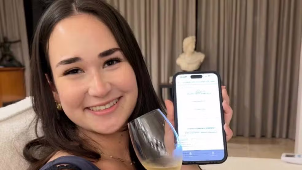 Após viver cerca de dez anos no exterior, Mariana retornou ao Brasil após assinar contrato com uma multinacional do setor de cosméticos -  (crédito: Reprodução)
