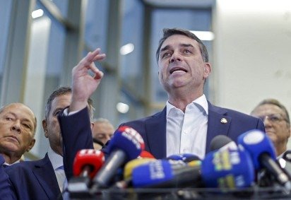 Flávio perdeu 6 pontos percentuais em relação à pesquisa anterior, segundo o levantamento -  (crédito:  AFP) -Flávio perdeu 6 pontos percentuais em relação à pesquisa anterior, segundo o levantamento -  (crédito:  AFP)