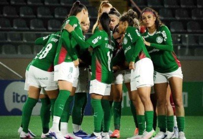 Palestrinas dominaram completamente as gloriosas na segunda etapa -  (crédito: Foto: Divulgação / Palmeiras) -Palestrinas dominaram completamente as gloriosas na segunda etapa -  (crédito: Foto: Divulgação / Palmeiras)