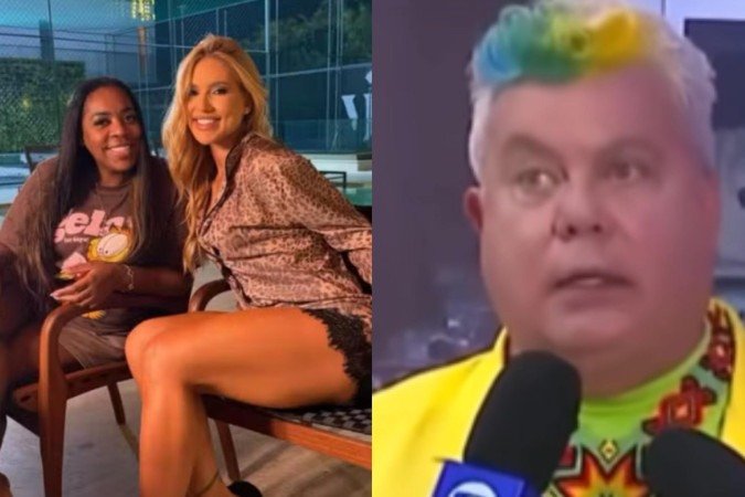 Mãe de Vini Jr. é exposta ao vivo sobre Virginia: 'Não gostava do namoro' - (crédito: TV Globo) Mãe de Vini Jr. é exposta ao vivo sobre Virginia: 'Não gostava do namoro' - (crédito: TV Globo)