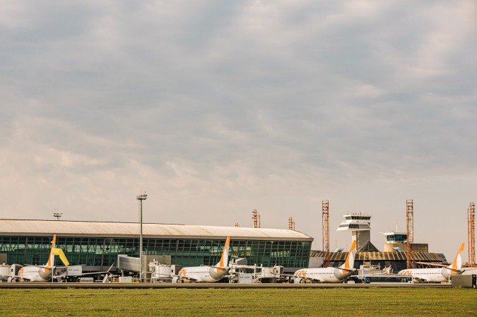 No geral, contando com as viagens internacionais, foram 10,2 milhões de passageiros e um aumento de 1,8% na comparação com o mesmo mês do ano anterior. - (crédito: Gol/Divulgação) No geral, contando com as viagens internacionais, foram 10,2 milhões de passageiros e um aumento de 1,8% na comparação com o mesmo mês do ano anterior. - (crédito: Gol/Divulgação)