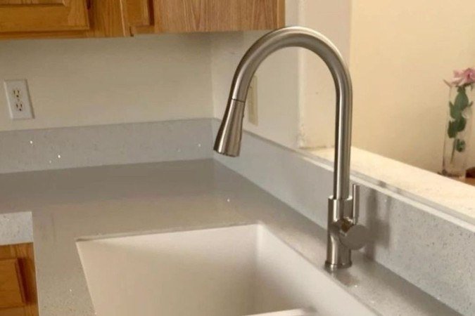 O quartzo &eacute; um dos materiais maisvalorizados na hora de montar uma pia