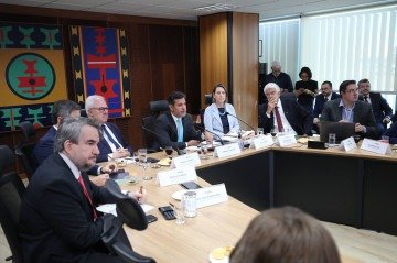O balanço da PND foi apresentado nesta quarta-feira (20/5), pelo ministro da Educação, Leonardo Barchini -  (crédito: Fábio Nakakura/MEC)