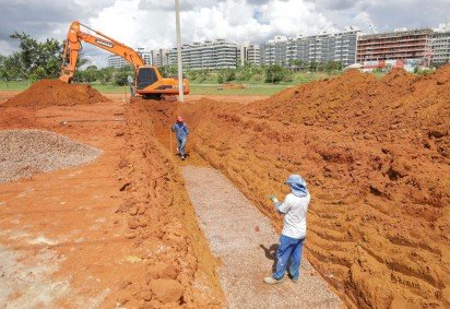 O prazo inicial da obra, a partir de outubro de 2022, era de dez meses consecutivos. Ela deveria ser conclu&iacute;da em agosto de 2023. A equipe t&eacute;cnica do TCDF analisou, no per&iacute;odo auditado, que pelo ritmo de execu&ccedil;&atilde;o, a constru&ccedil;&atilde;o ser&aacute; finalizada apenas em 2027 -  (crédito: Foto: divulga&ccedil;&atilde;o/TCDF) -O prazo inicial da obra, a partir de outubro de 2022, era de dez meses consecutivos. Ela deveria ser conclu&iacute;da em agosto de 2023. A equipe t&eacute;cnica do TCDF analisou, no per&iacute;odo auditado, que pelo ritmo de execu&ccedil;&atilde;o, a constru&ccedil;&atilde;o ser&aacute; finalizada apenas em 2027 -  (crédito: Foto: divulga&ccedil;&atilde;o/TCDF)