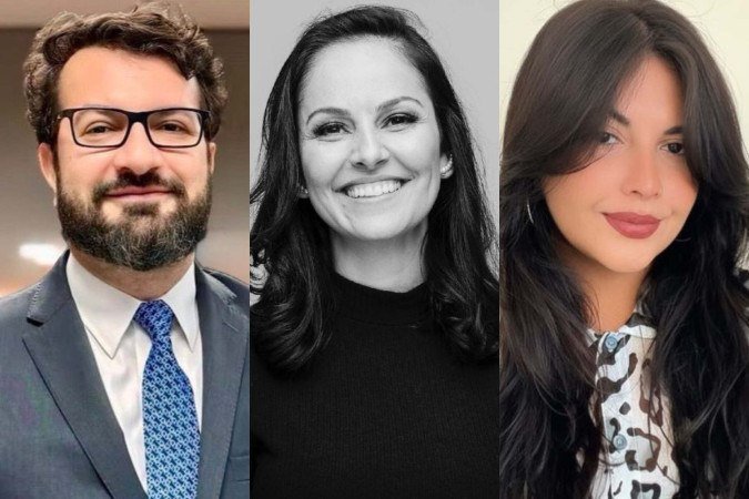 Atalá Correia, Marilda de Paula Silveira e Mariana Raquel Pereira Alvares Mendes - (crédito: Divulgação ) Atalá Correia, Marilda de Paula Silveira e Mariana Raquel Pereira Alvares Mendes - (crédito: Divulgação )