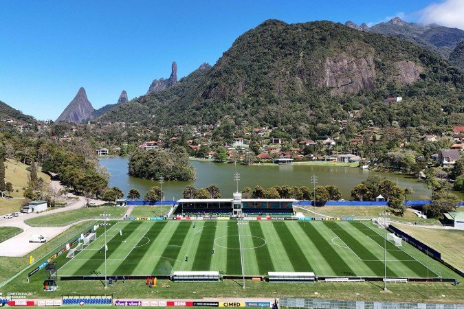 Granja Comary será sede do início da preparação brasileira antes de viagem para os Estados Unidos - (crédito: Rafael Ribeiro/CBF) Granja Comary será sede do início da preparação brasileira antes de viagem para os Estados Unidos - (crédito: Rafael Ribeiro/CBF)