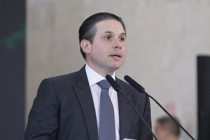 Presidente da Câmara participou da cerimônia dos 100 dias do pacto entre os Poderes de combate ao feminicídio - (crédito: Marina Ramos/Câmara dos Deputados) Presidente da Câmara participou da cerimônia dos 100 dias do pacto entre os Poderes de combate ao feminicídio - (crédito: Marina Ramos/Câmara dos Deputados)