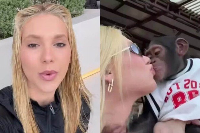 Virginia Fonseca se pronuncia após polêmica com vídeo beijando macaco e repudia ataques contra Vini Jr. - (crédito: Observatorio dos Famosos) Virginia Fonseca se pronuncia após polêmica com vídeo beijando macaco e repudia ataques contra Vini Jr. - (crédito: Observatorio dos Famosos)