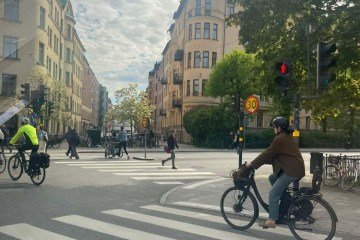 A capital sueca impressiona pela limpeza das ruas, pelo transporte público eficiente, pelo silêncio e pela sensação permanente de segurança - (crédito: Roberto Fonseca/CB/D.A.Press.) A capital sueca impressiona pela limpeza das ruas, pelo transporte público eficiente, pelo silêncio e pela sensação permanente de segurança - (crédito: Roberto Fonseca/CB/D.A.Press.)