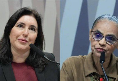 Na disputa Marina Silva lidera com 36,6% das intenções de voto, seguida por Simone Tebet com 34,3% -  (crédito: Reprodução) -Na disputa Marina Silva lidera com 36,6% das intenções de voto, seguida por Simone Tebet com 34,3% -  (crédito: Reprodução)