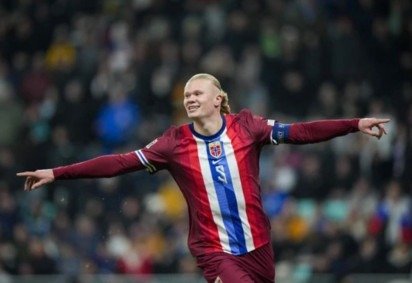 Cometa Erling Haaland terá a função de liderar a Noruega nessa Copa do Mundo  -  (crédito: Reprodu&ccedil;&atilde;o / Manchester City PT) -Cometa Erling Haaland terá a função de liderar a Noruega nessa Copa do Mundo  -  (crédito: Reprodu&ccedil;&atilde;o / Manchester City PT)