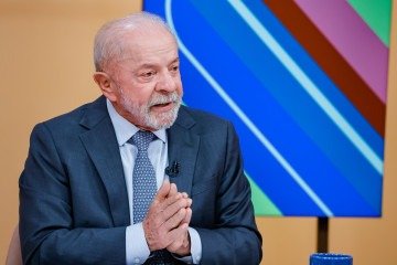 Presidente da República, Luiz Inácio Lula da Silva, durante rEntrevista ao programa Sem Censura, nos estúdios da EBC. Rio de Janeiro - RJ. -  (crédito: Ricardo Stuckert / PR)