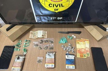 A operação começou após denúncias anônimas sobre a venda constante de entorpecentes - (crédito: Polícia Civil do Distrito Federal/Divulgação) A operação começou após denúncias anônimas sobre a venda constante de entorpecentes - (crédito: Polícia Civil do Distrito Federal/Divulgação)