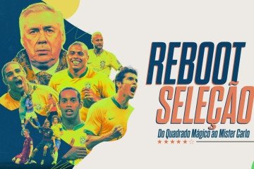 'Reboot Seleção – Do Quadrado Mágico ao Mister Carlo' estreia no Disney+ e na ESPN - (crédito: Divulgação) 'Reboot Seleção – Do Quadrado Mágico ao Mister Carlo' estreia no Disney+ e na ESPN - (crédito: Divulgação)