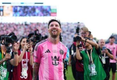 Lionel Messi se torna o segundo jogador de futebol bilionário da história -  (crédito: Foto: Divulgação/MLS) -Lionel Messi se torna o segundo jogador de futebol bilionário da história -  (crédito: Foto: Divulgação/MLS)