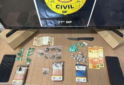 A operação começou após denúncias anônimas sobre a venda constante de entorpecentes -  (crédito: Polícia Civil do Distrito Federal/Divulgação) -A operação começou após denúncias anônimas sobre a venda constante de entorpecentes -  (crédito: Polícia Civil do Distrito Federal/Divulgação)