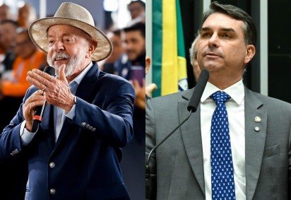 Presidente Lula e Flávio Bolsonaro  -  (crédito: Ricardo Stuckert/PR/Andressa Anholete/Agência Senado) -Presidente Lula e Flávio Bolsonaro  -  (crédito: Ricardo Stuckert/PR/Andressa Anholete/Agência Senado)