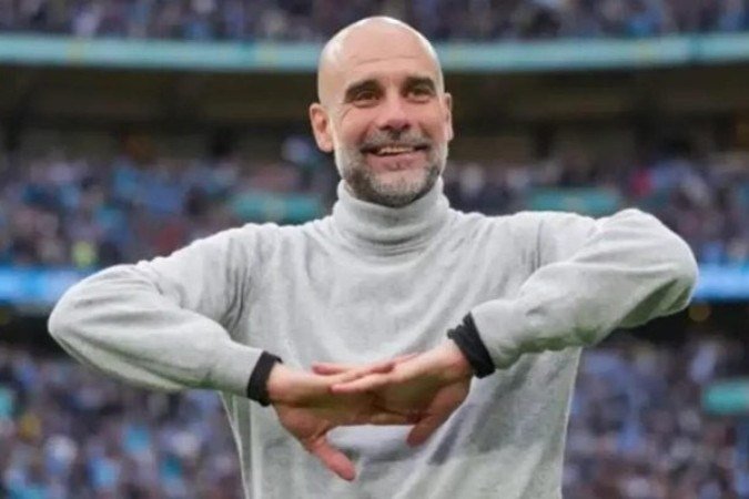 Guardiola vai sair do City após dez anos - (crédito: Divulgação/Manchester City) Guardiola vai sair do City após dez anos - (crédito: Divulgação/Manchester City)