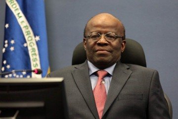 Joaquim Barbosa foi lançado pelo Democracia Cristã, que tinha outro nome para a disputa presidencial -  (crédito:  Gil Ferreira/Agência CNJ)